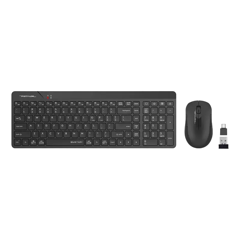 Set Tastatură + Mouse A4Tech FG2300 Air Negru