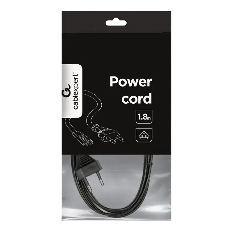 Шнур питания Cablexpert PC-184-VDE Черный