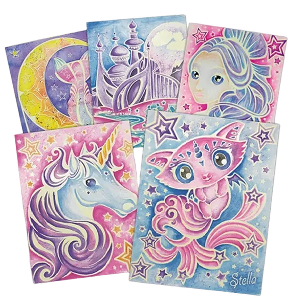 Nebulous Stars Magic Watercolor Nebulia