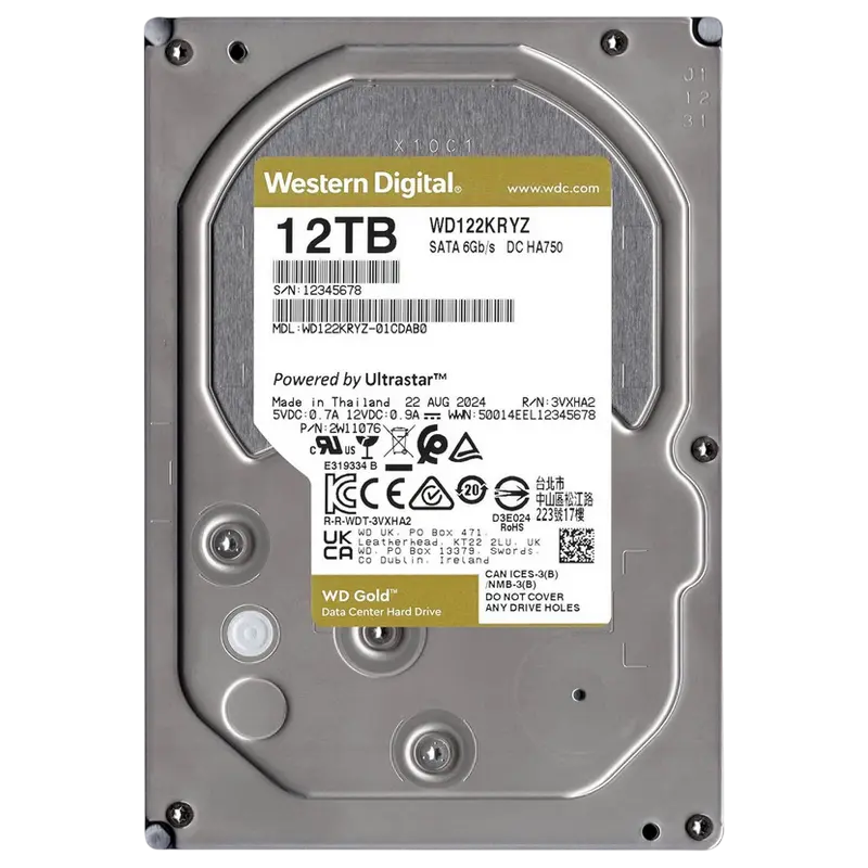 Unitate HDD Western Digital WD Gold WD Gold™ 12 TB