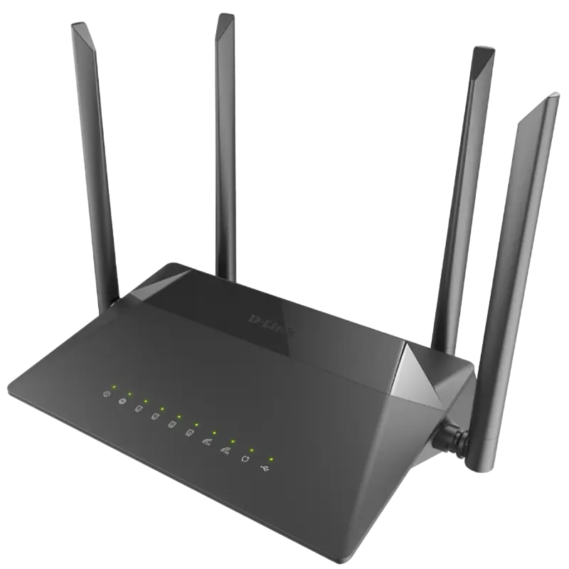 Router fără fir D-Link DIR-825 Negru