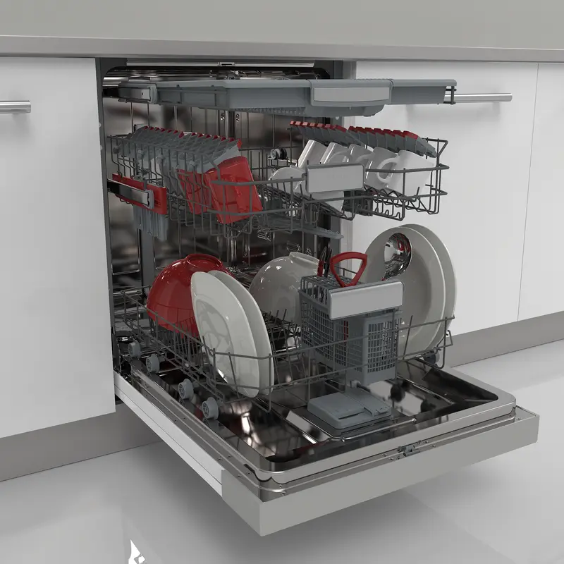 Посудомоечная машина Sharp QWNA24S42DIEU Нержавеющая сталь