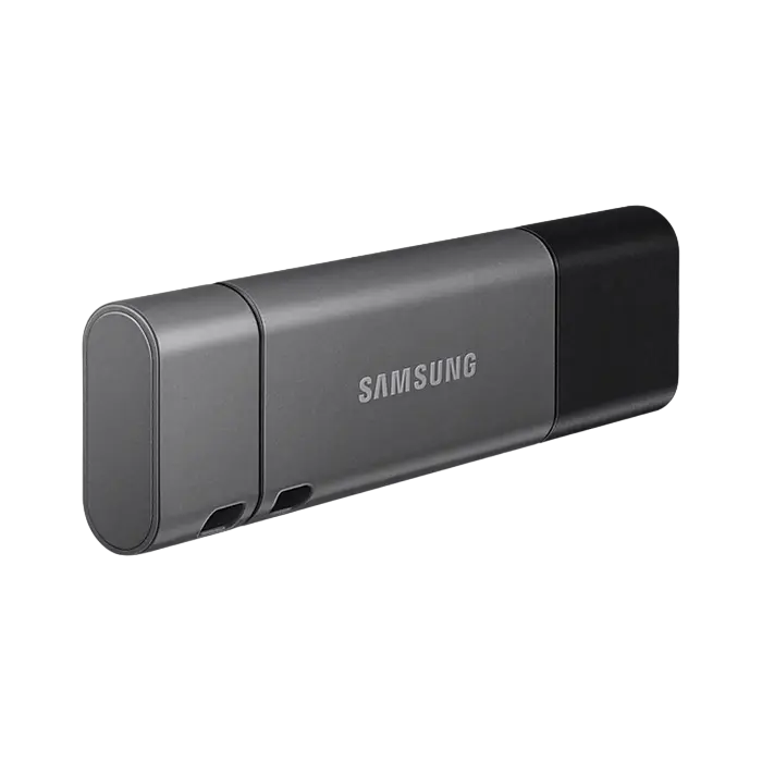 USB Flash накопитель Samsung DUO Plus 256ГБ Серый/Черный