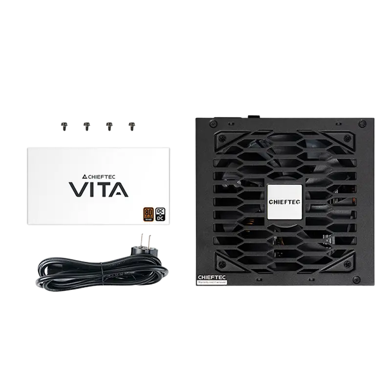 Tip Блок питания для компьютеров Chieftec Vita BPX-850-S ATX Черный