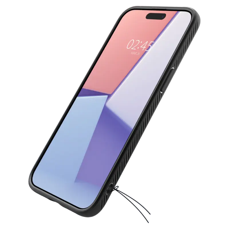 Husă Spigen Apple iPhone 15 Pro Max Liquid Air Liquid Air Negru mat