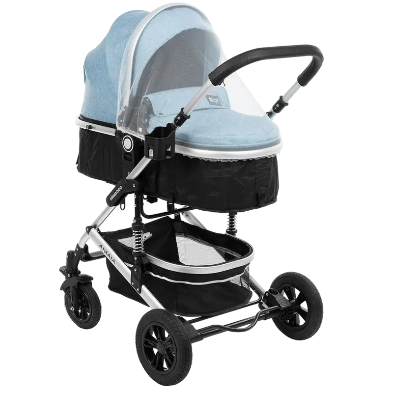 Коляска 3-в-1 Kikka Boo Amaia Синий