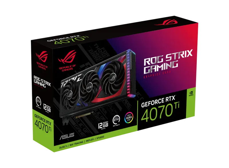 Видеокарта ASUS ROG Strix GeForce RTX 4070 Ti GAMING