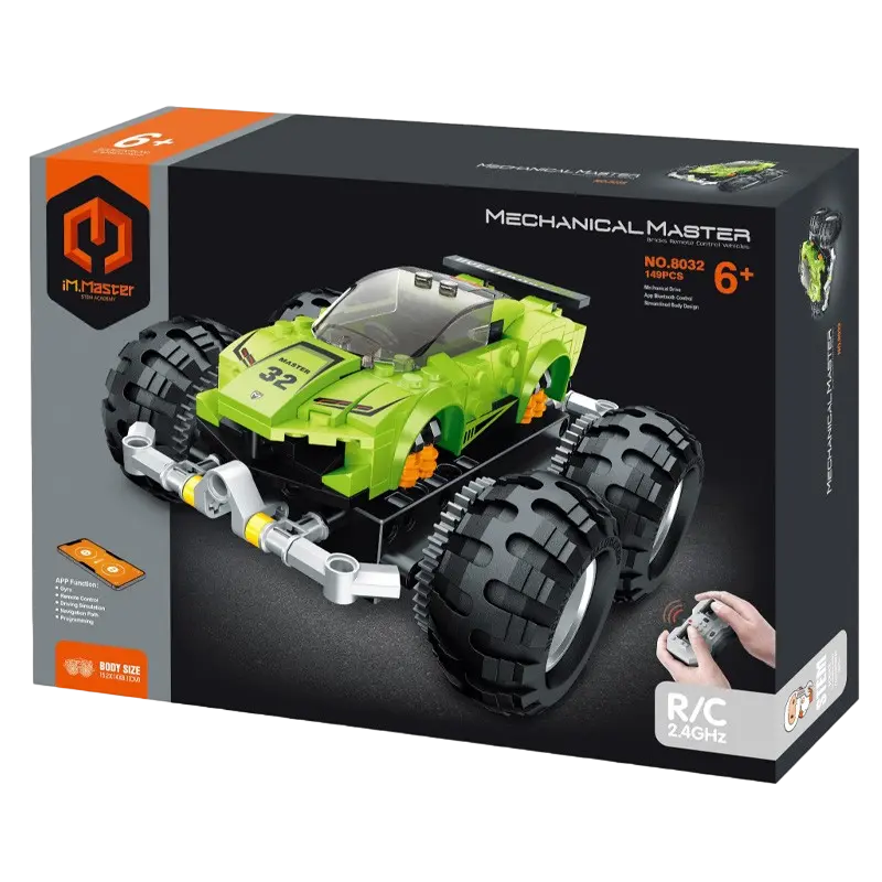 Конструктор с радиоуправлением iM.Master Off-Road Monster Truck Зелёный