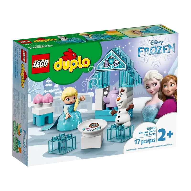 Constructor LEGO Elsa and Olaf's Tea Party Albastru
