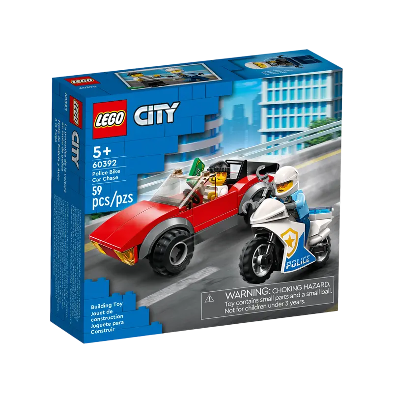Конструктор LEGO Police Bike Car Chase Разноцветный