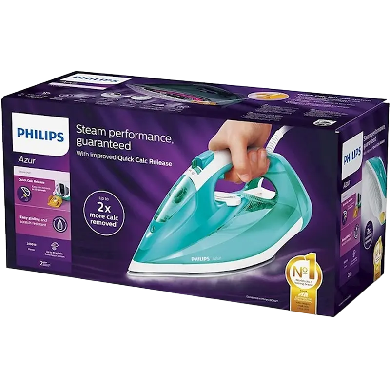 Fier de călcat Philips Azur Verde