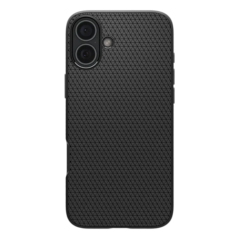 Чехол Spigen Apple iPhone 16 Liquid Air Liquid Air Матовый черный