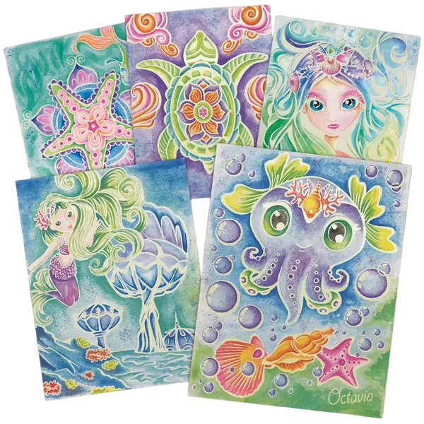 Nebulous Stars Watercolor