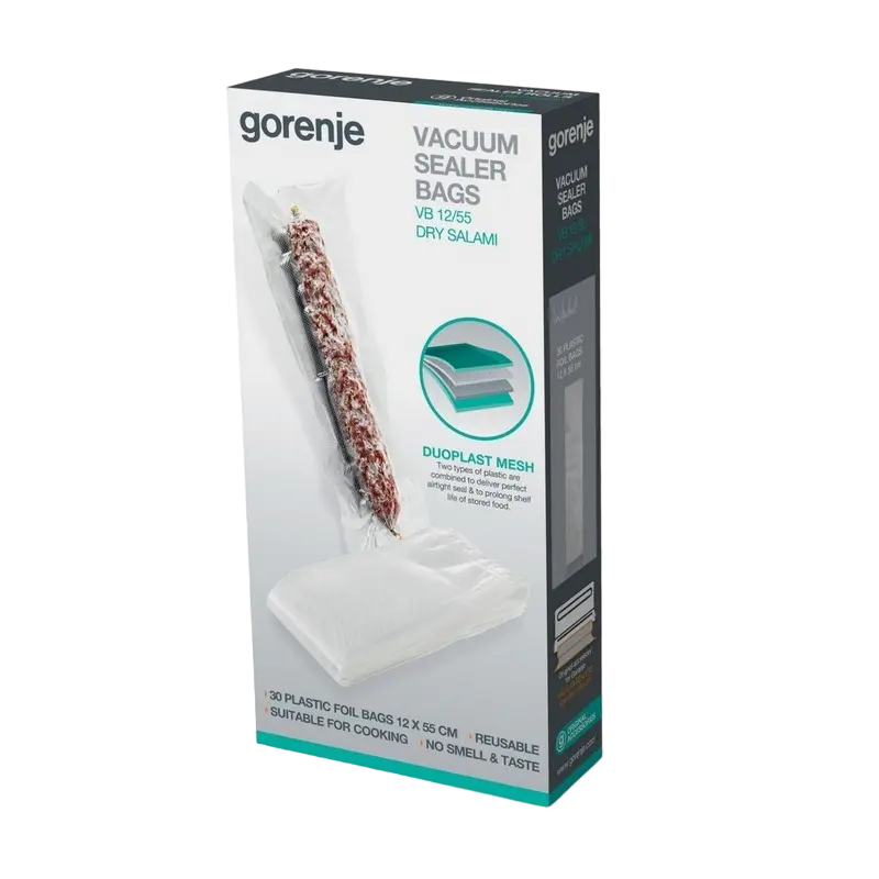 Вакуумные мешки Gorenje VB 12/55 Прозрачный