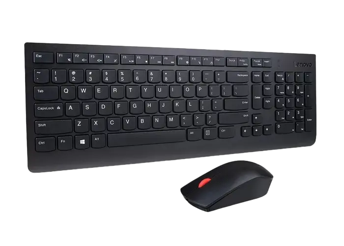 Клавиатура и мышь Lenovo Essential Мембрана Черный