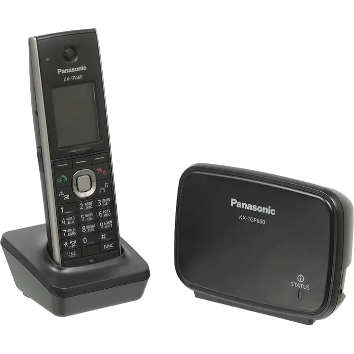 IP Телефон Panasonic KX-TGP600 Черный
