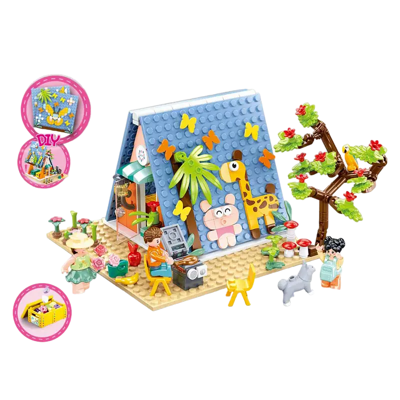 Конструктор Sluban Girls Dream - Camp Разноцветный