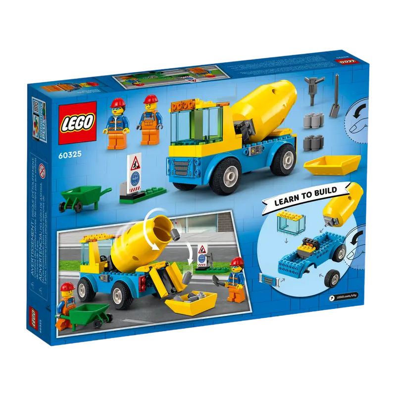 Constructor LEGO Cement Mixer Truck Multicolor