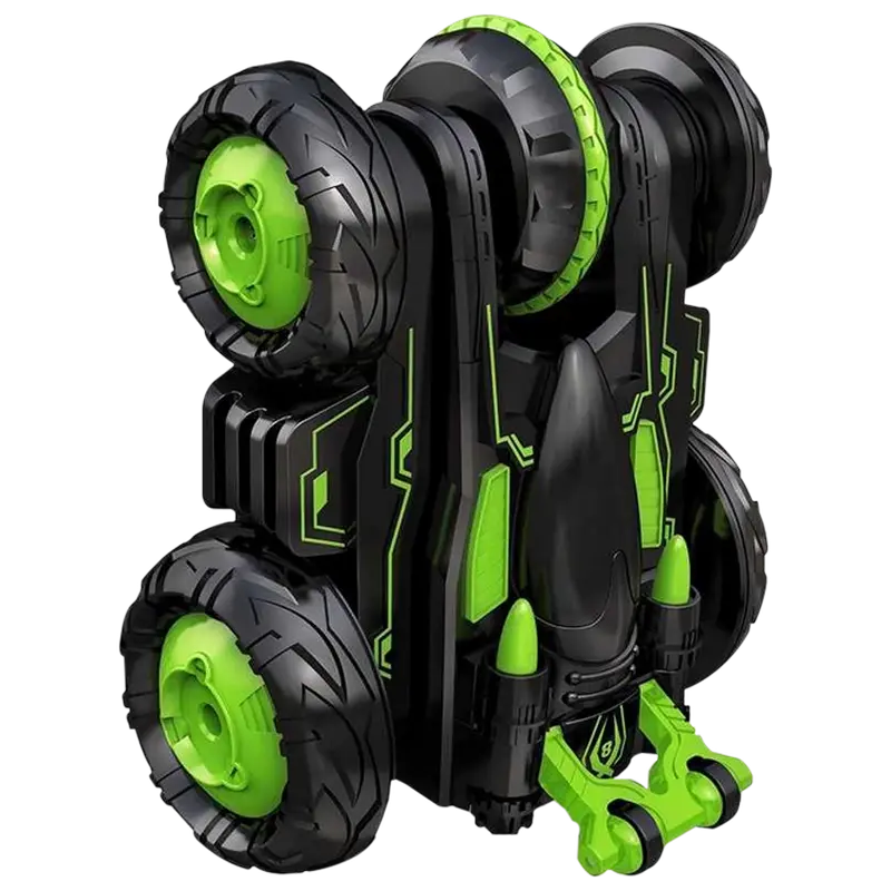 Jucărie cu telecomandă SY Double-Side Stunt Car Negru