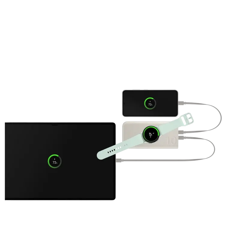 Портативное зарядное устройство Samsung EB-U2510XUEGEU Бежевый