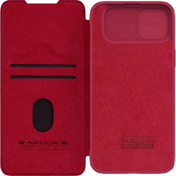 Чехол книжка Nillkin Apple iPhone 15 Pro Max Qin Pro Qin Pro Красный