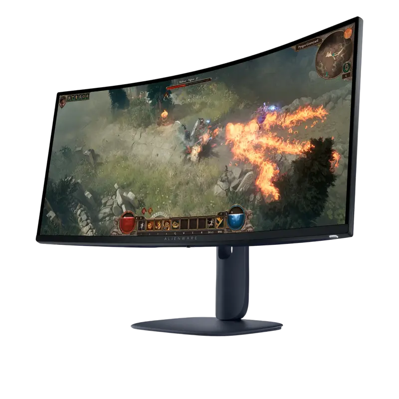 Игровой монитор DELL AW3425DWM Чёрный