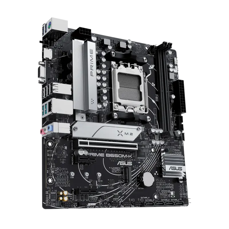 Материнская плата ASUS PRIME B650M-K AM5 Micro-ATX