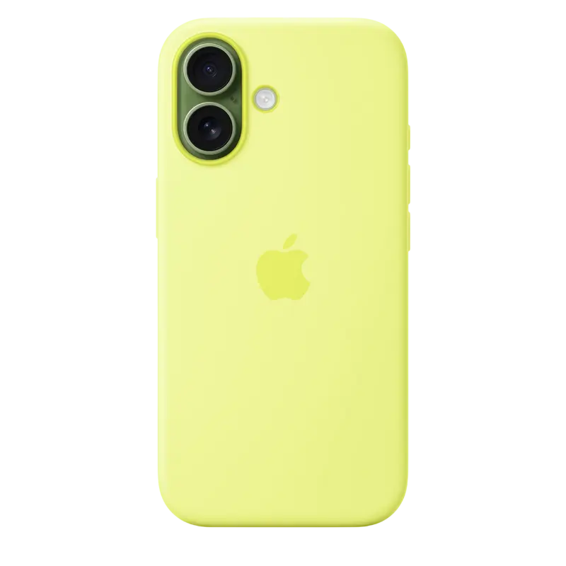 Husă Apple iPhone 17 Silicone Case with MagSafe A3558 Silicone Case with MagSafe Neon Yellow