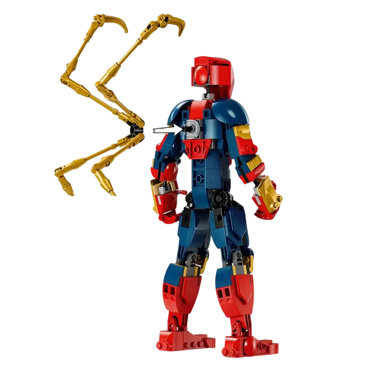 Конструктор LEGO Iron Spider-Man Construction Figure Разноцветный