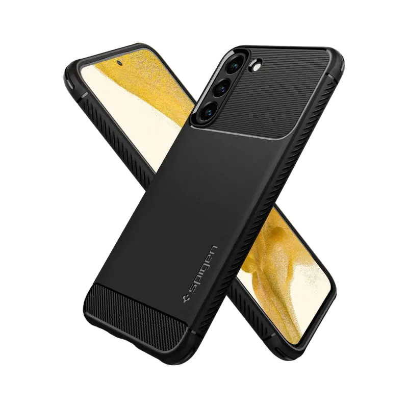 Чехол Spigen Samsung Galaxy S22+ Rugged Armor Rugged Armor Матовый черный