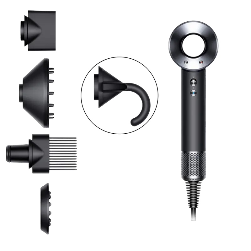Uscător de păr Dyson Supersonic HD07 Black/Nickel