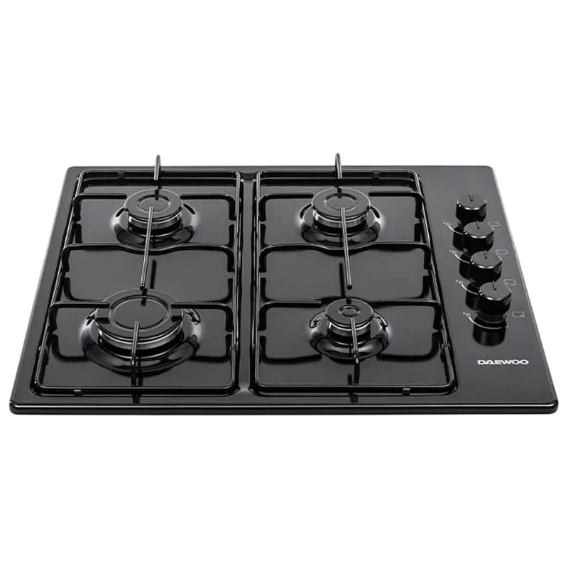 Газовая варочная панель Daewoo BH6GKR40BNL Черный