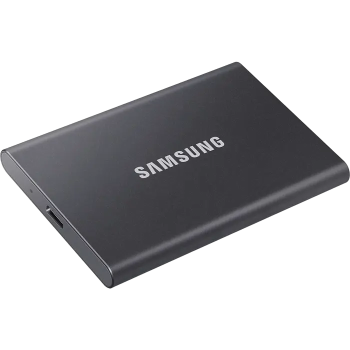 Внешний портативный SSD накопитель Samsung T7 1 ТБ Grey