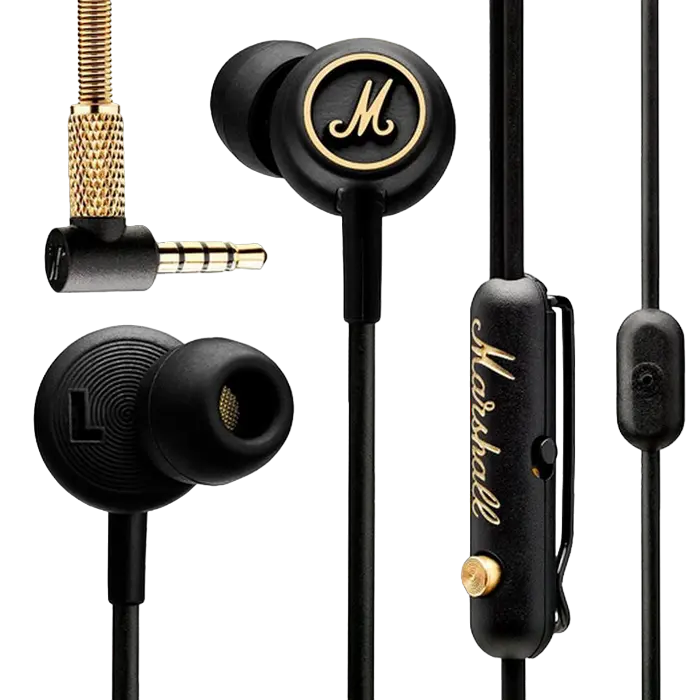 Наушники Marshall MODE EQ Черный/Золотой