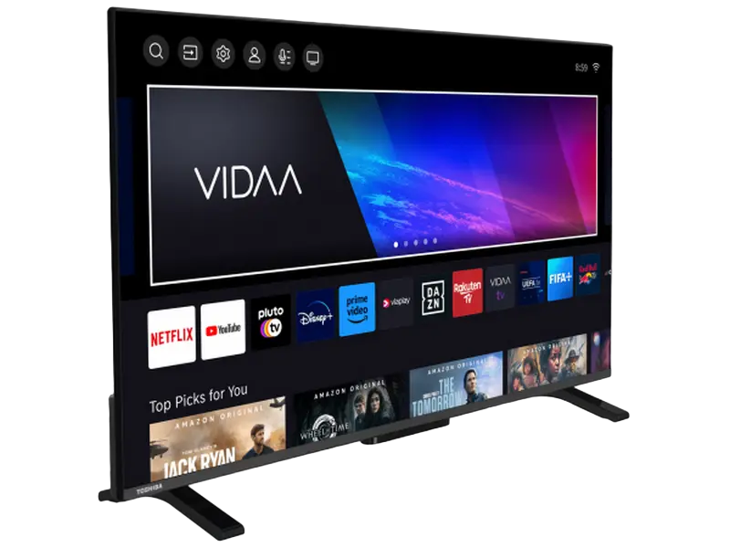 40" LED SMART TV Toshiba 40LV2463DG Negru