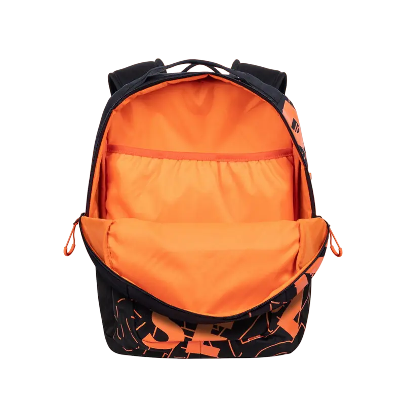 Rucsac zilnic Rivacase Heide Negru/Portocaliu