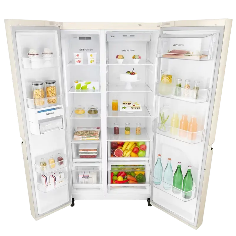 Холодильник LG GC-B247SEDC Бежевый