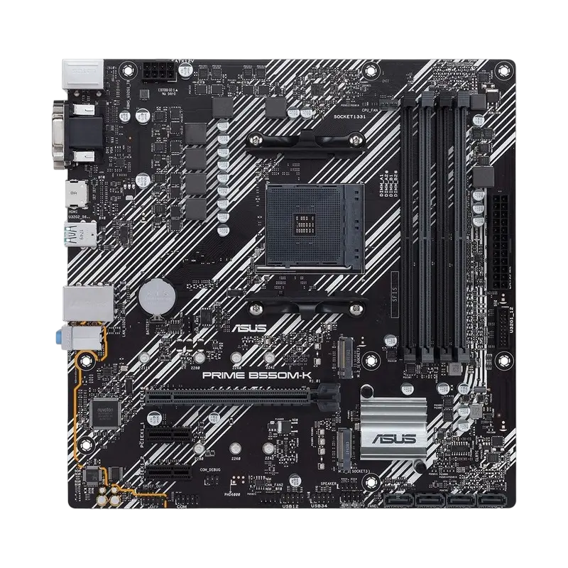 Материнская плата ASUS PRIME B550M-K AM4 Micro-ATX