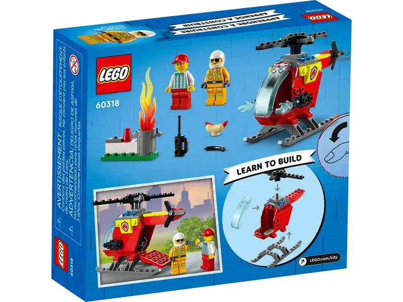 Constructor LEGO Fire Helicopter Multicolor