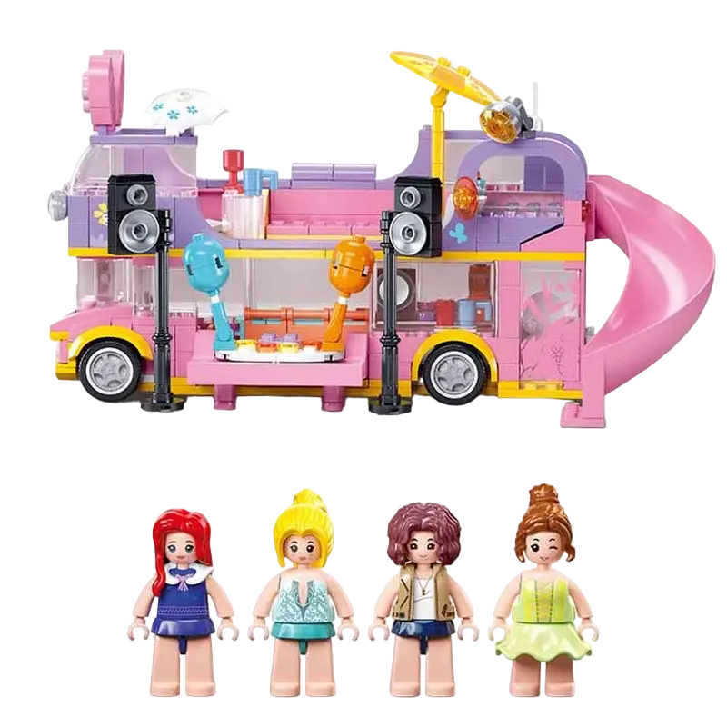 Конструктор Sluban Girls Dream - Musical House on Wheels