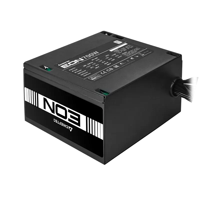 Tip Блок питания для компьютеров Chieftec EON ZPU-600S ATX Черный