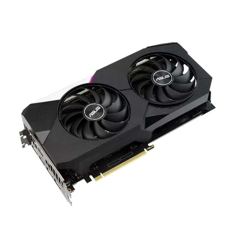 Placă video ASUS Dual GeForce RTX 3060 Ti V2 OC LHR