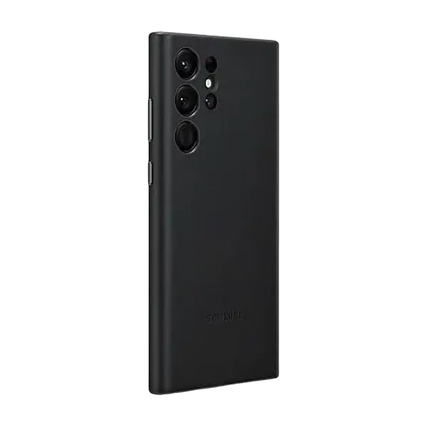 Чехол Samsung Galaxy S22 Ultra Leather Cover Чёрный