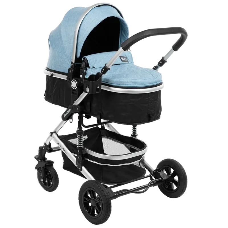 Коляска 3-в-1 Kikka Boo Amaia Синий