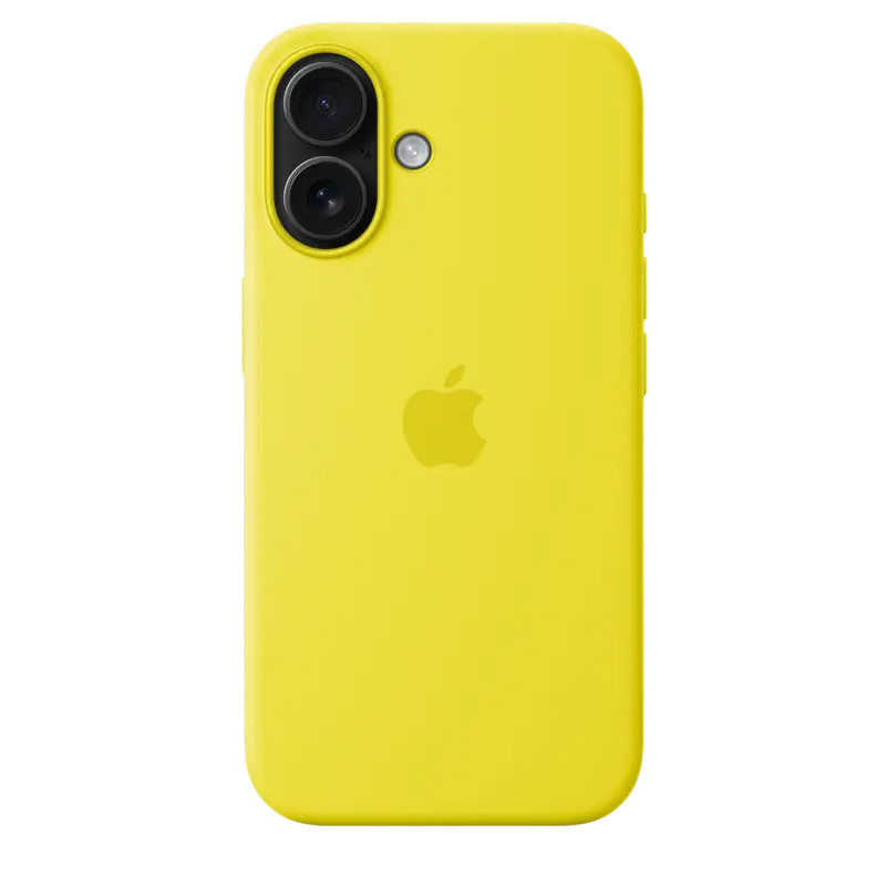 Чехол Apple iPhone 16 Silicone Case MagSafe A3313 Silicone Case with MagSafe Star Fruit