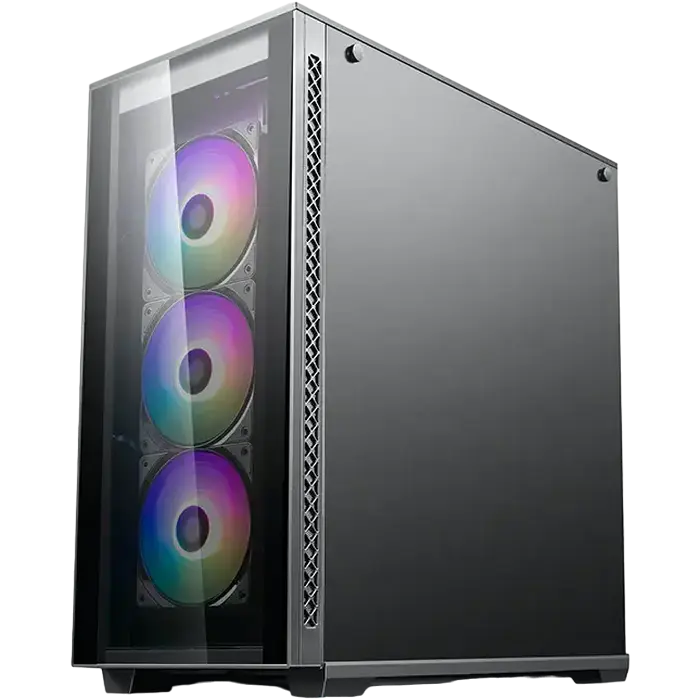 Компьютерный корпус Deepcool MATREXX 70 ADD-RGB 3F Midi-Tower Черный