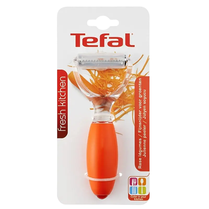 Cuțit pentru curățarea legumelor Tefal K0611814 Fresh Kitchen Portocaliu