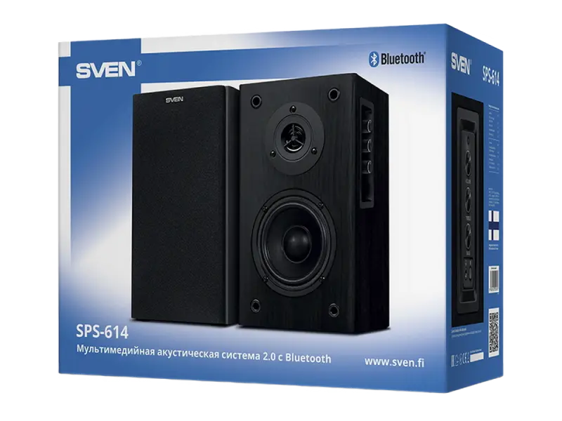 Компьютерные колонки SVEN SPS-614 Черный