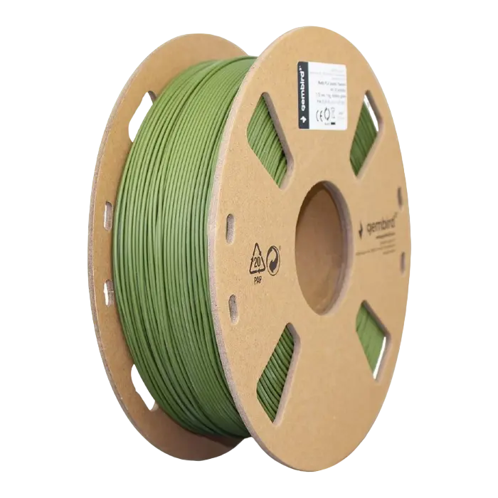 Нить для 3D-принтера Gembird 3DP-PLA-01-MTMG Военный зеленый