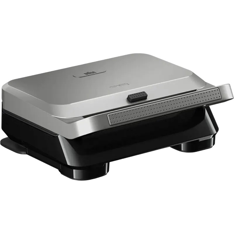 Сэндвичница-Мультипекарь Braun SnackMaker 5 Чёрный | Серебристый